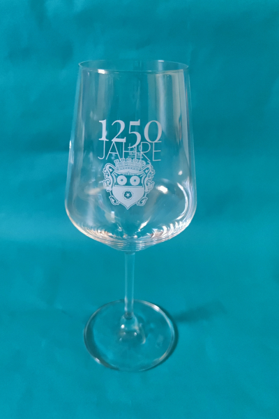 Weinglas 1250Jahre Moosburg - limited!
